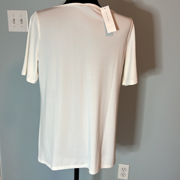 Ann Taylor Off White Blouse, size M, NWT - Picture 3 of 5